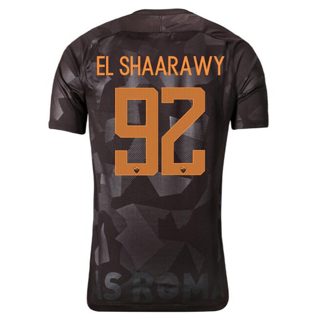 AS Roma Trikot Heim EL Shaarawy 2017-18 Fussballtrikots Günstig